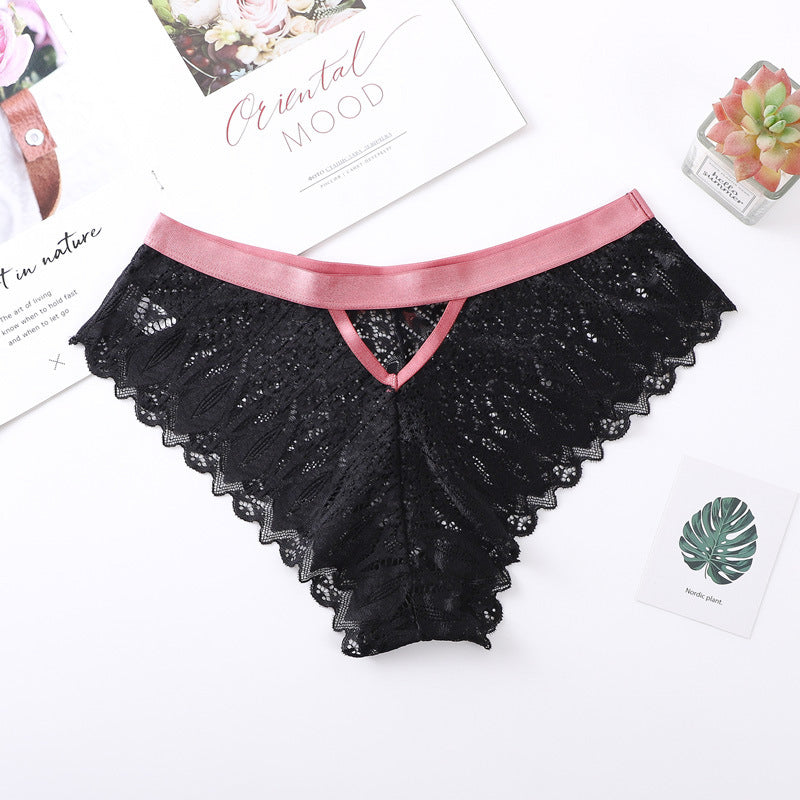 Figi damskie z ozdobną gumką na co dzień i specjalne okazje Edvige Multikolor