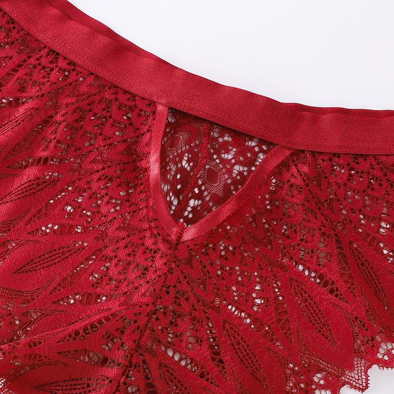 Figi damskie z ozdobną gumką na co dzień i specjalne okazje Edvige