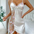 Komplet bielizny nocnej z haftem elegancki design Lilita