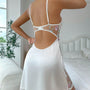 Komplet bielizny nocnej z haftem elegancki design Lilita