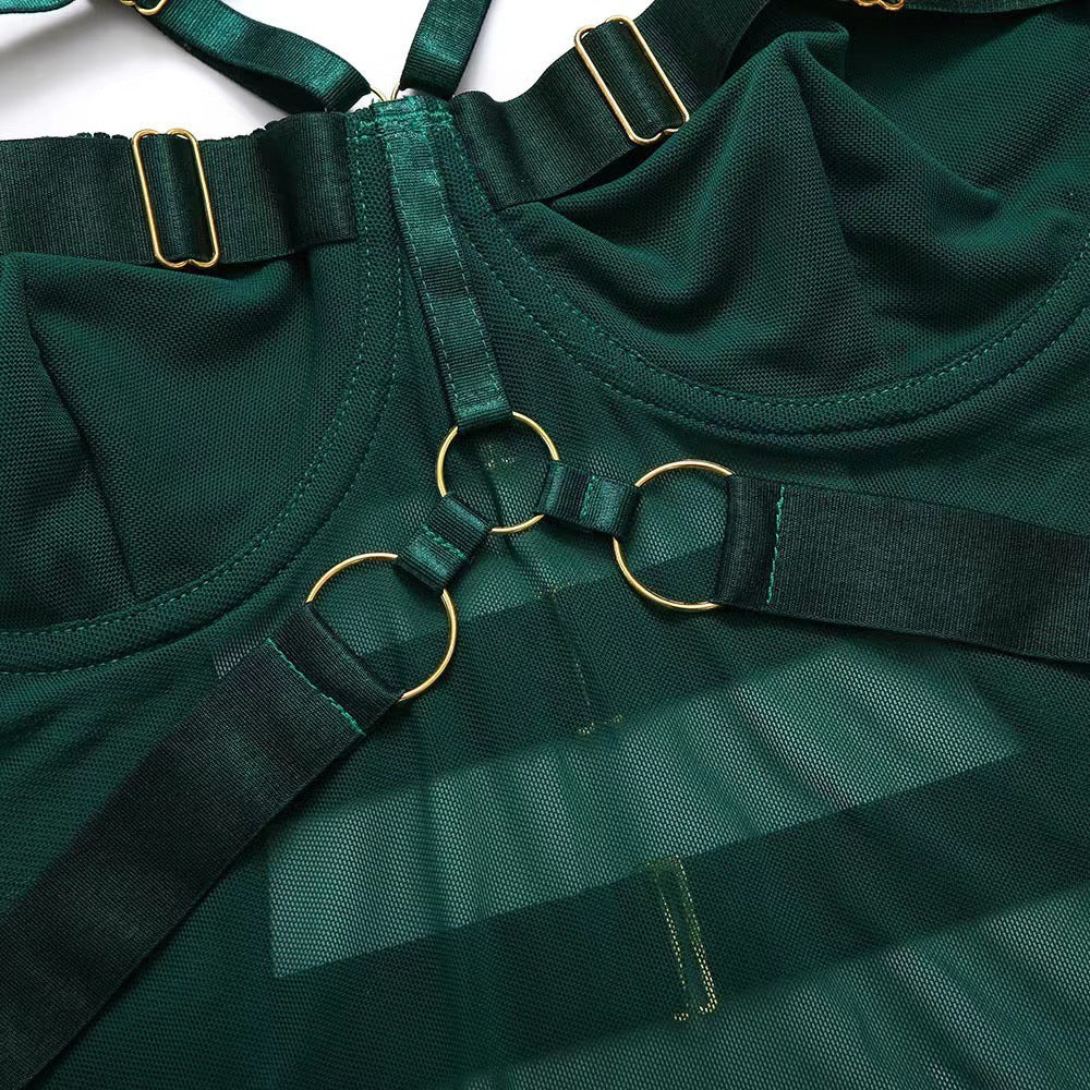 Body z paseczkami na wieczór regulowane wycięcia Ticuta