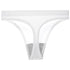 Stringi niewidoczne pod ubraniem z elastycznego materiału Nubia Biały