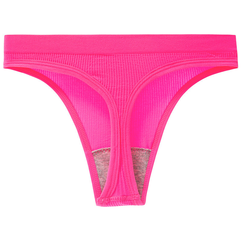 Stringi niewidoczne pod ubraniem z elastycznego materiału Nubia Różowy