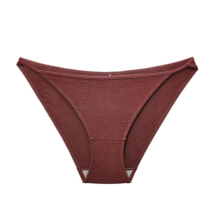 Majtki sportowe fitness z elastycznego materiału Greer Brązowy