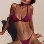 Bikini minimalistyczne plażowe z wysokiej jakości materiałów Jolene