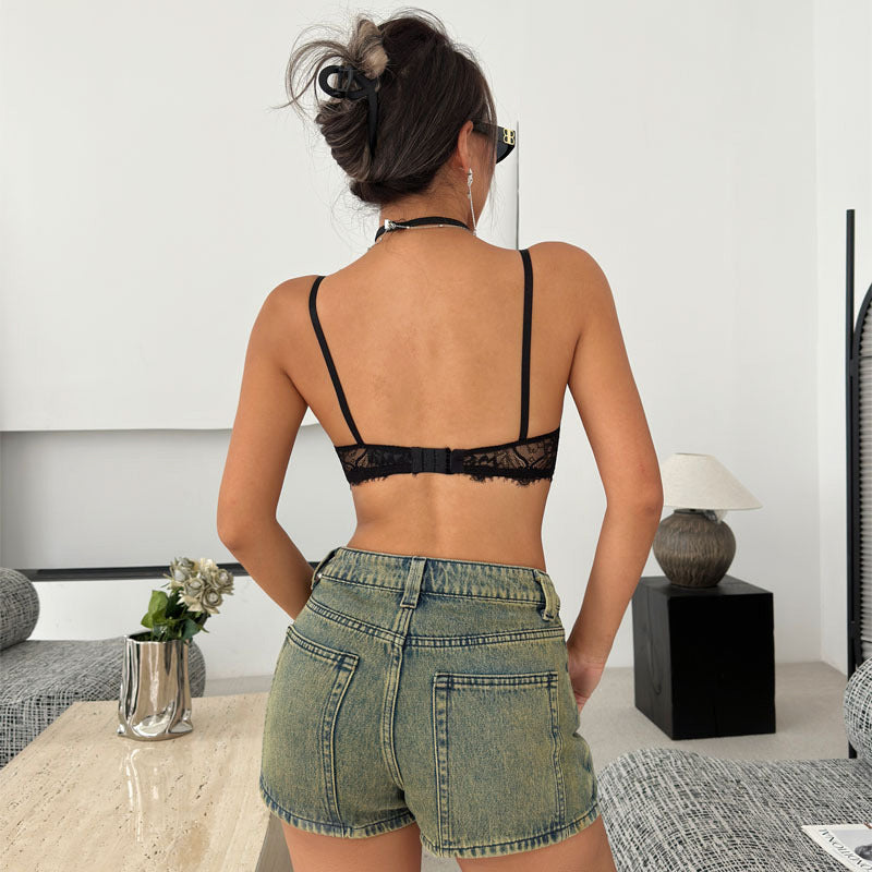 Biustonosz push-up z fiszbinami unosi biust elegancki design Carlijn