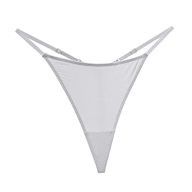 Stringi z łańcuszkiem elegancka bielizna na specjalne okazje Kataleya Biały