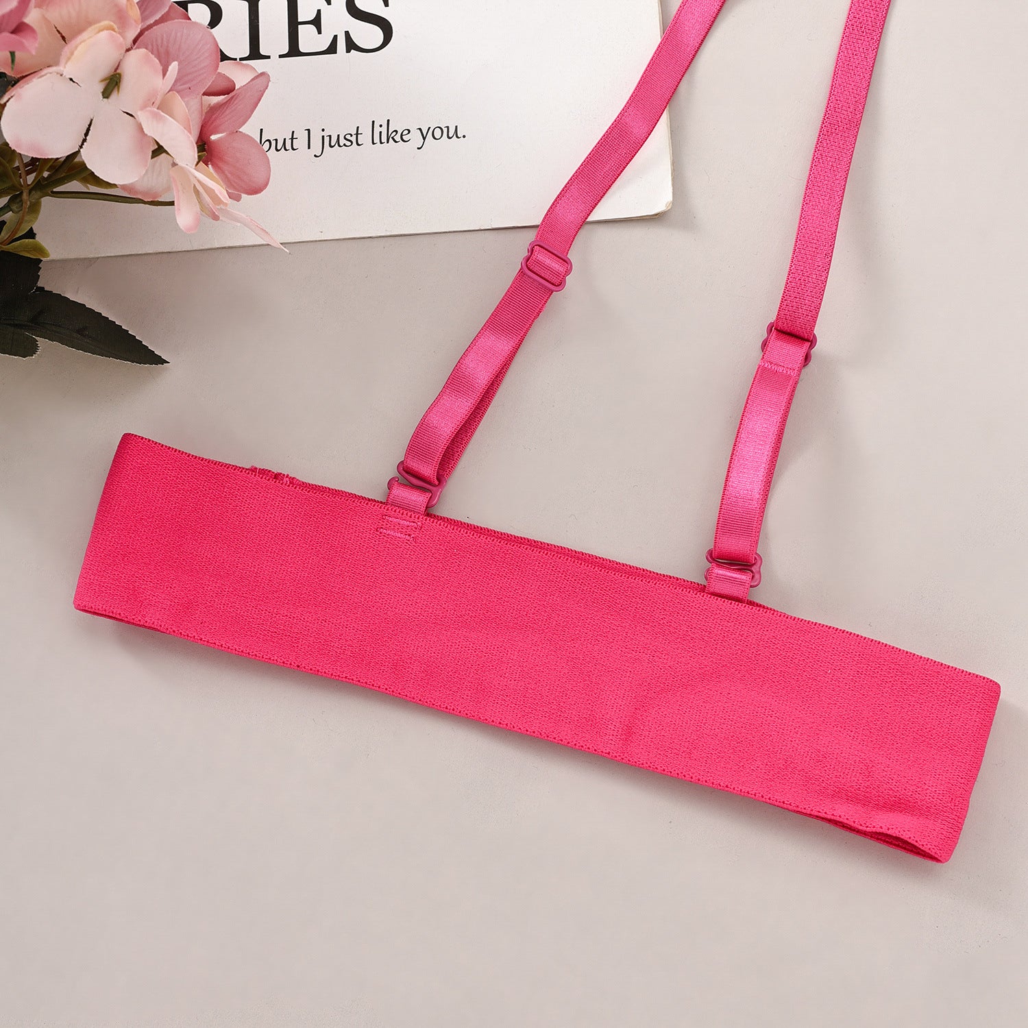 Komplet bielizny koronkowy z kokardkami Walentina