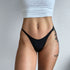 Stringi biodrówki z delikatnych materiałów niewidoczne pod ubraniem Viole