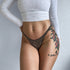 Stringi biodrówki z delikatnych materiałów niewidoczne pod ubraniem Viole