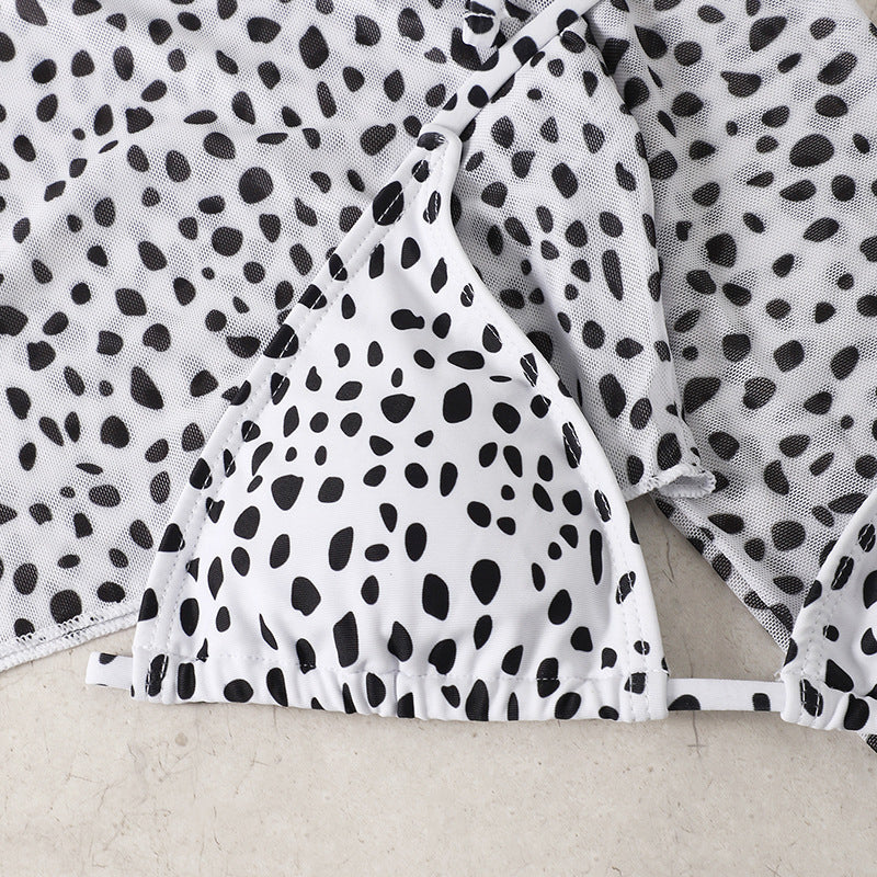 Dwuczęściowy strój kąpielowy z długim rękawem na lato Milinka