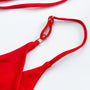 Bikini trójkątne wiązane szybkoschnące na plażę Taesuk