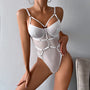 Body z motywem harness na specjalne okazje Theresina