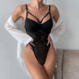 Body z motywem harness na specjalne okazje Theresina