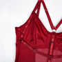 Body z motywem harness na specjalne okazje Theresina