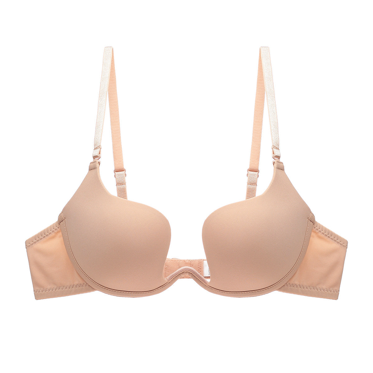 Biustonosz do dekoltów z dyskretnym wykończeniem i wsparciem Aricijana Beżowy