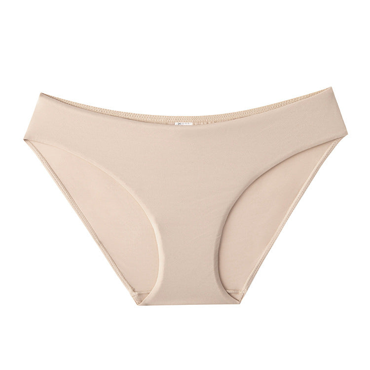 Figi trójkątne z wysokiej jakości materiałów na co dzień Moni Beżowy