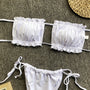 Bikini bandeau z regulowanymi ramiączkami na lato Jozien