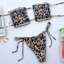 Bikini bandeau z regulowanymi ramiączkami na lato Jozien
