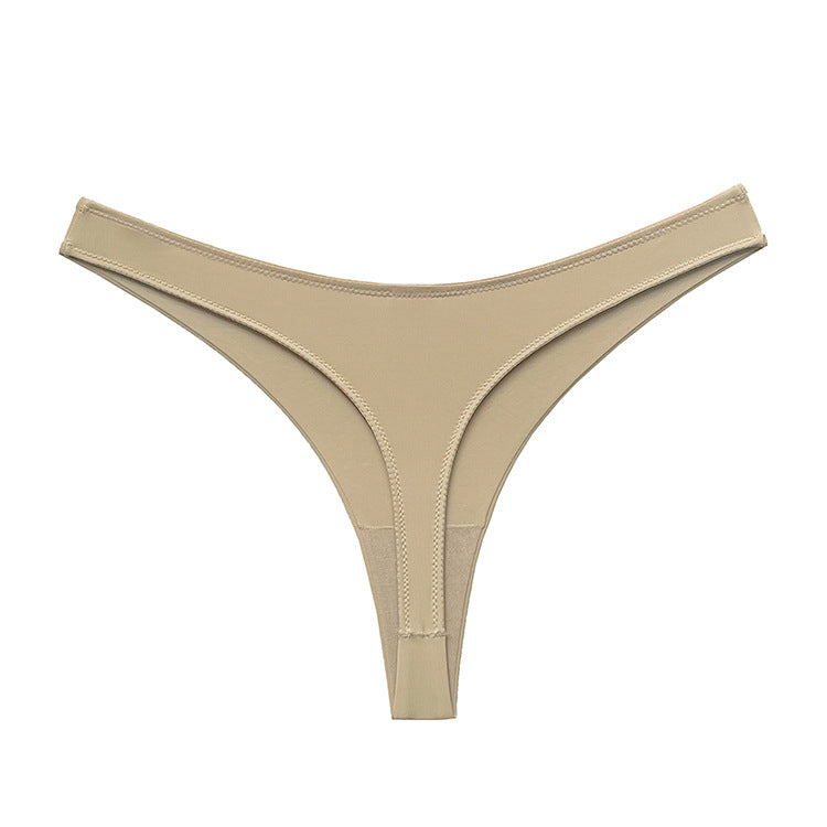 Stringi elastyczne casual damskie Pieralda Beżowy