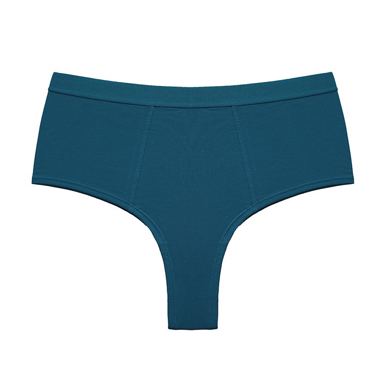 Brazyliany z wysokim stanem z elastycznego materiału Heddie Zielony