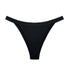Figi z wycięciem na biodrach eleganckie i wygodne Claude Czarny