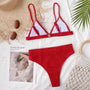 Bikini z figami regulowane na plażę Nellya