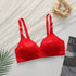 Biustonosz push-up z fiszbinami dla idealnego kształtu i wsparcia Ainslie Czerwony