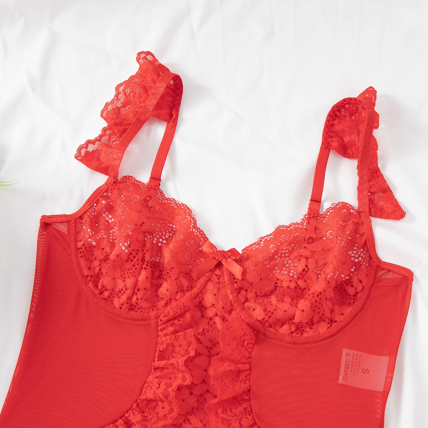 Komplet bielizny z haftem na specjalne okazje Yda