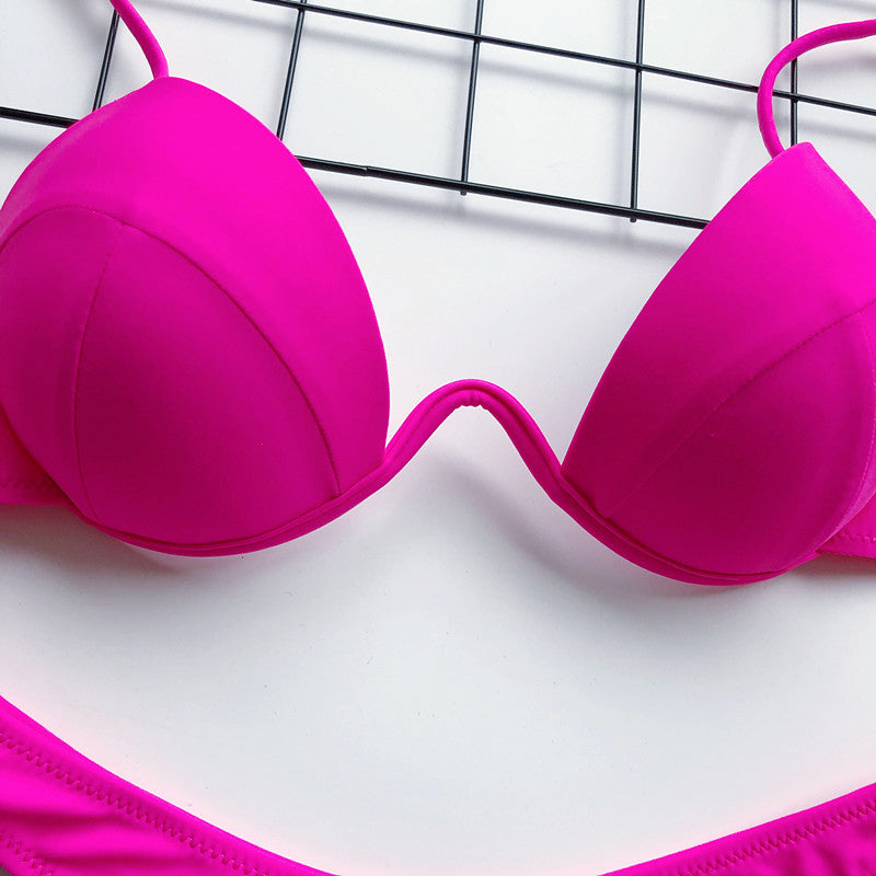 Strój kąpielowy z usztywnianym topem klasyczny fason odporny na słońce Adalmiina