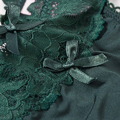 Stringi z koronkową gumką na co dzień Roswitha