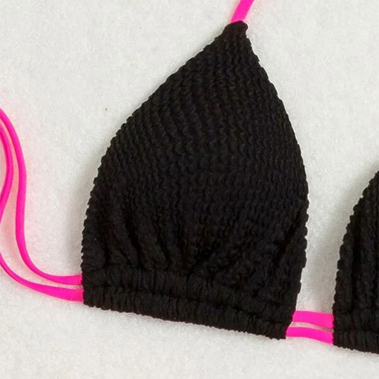 Strój kąpielowy dwuczęściowy wiązany na lato Shanae