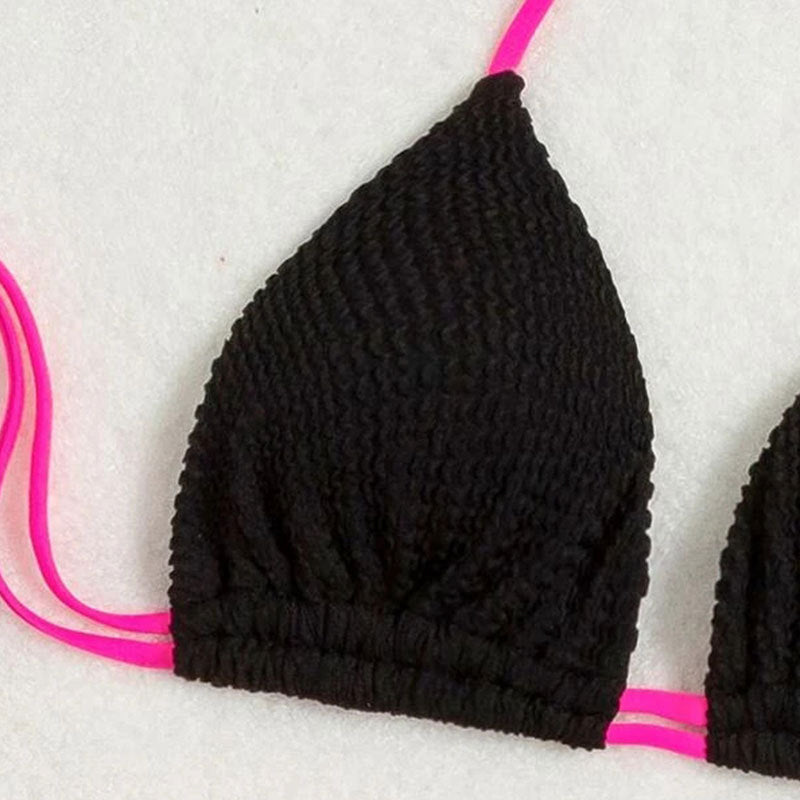 Strój kąpielowy dwuczęściowy wiązany na lato Shanae