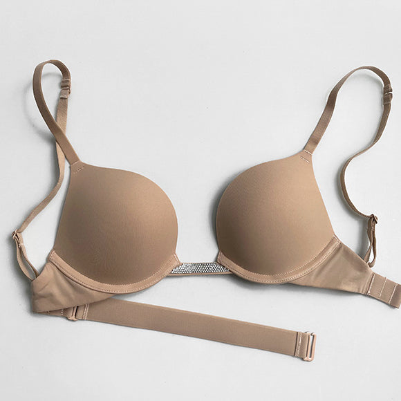 Biustonosz push-up modelujący z elastycznego materiału na co dzień i wyjątkowe okazje Nives