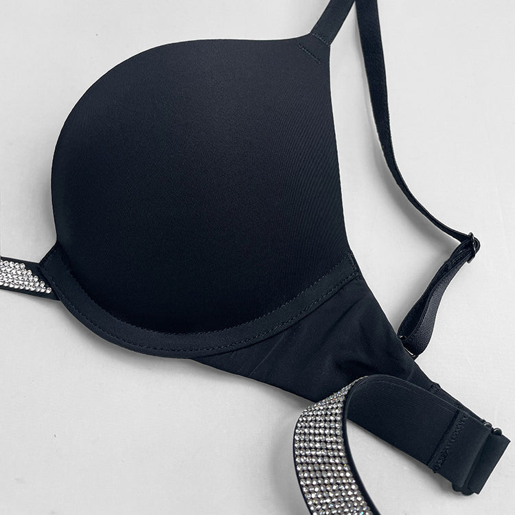 Biustonosz push-up modelujący z elastycznego materiału na co dzień i wyjątkowe okazje Nives