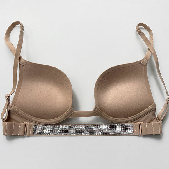 Biustonosz push-up modelujący z elastycznego materiału na co dzień i wyjątkowe okazje Nives