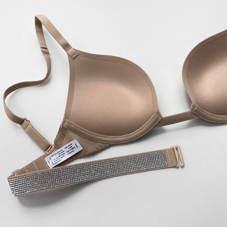 Biustonosz push-up modelujący z elastycznego materiału na co dzień i wyjątkowe okazje Nives