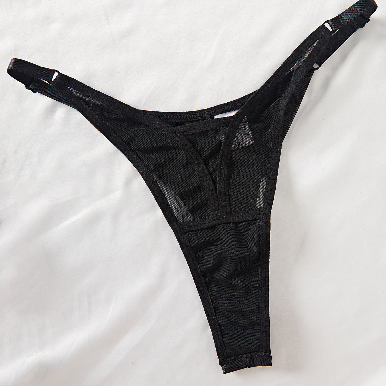 Komplet bielizny czteroczęściowy z delikatnych materiałów Joanie