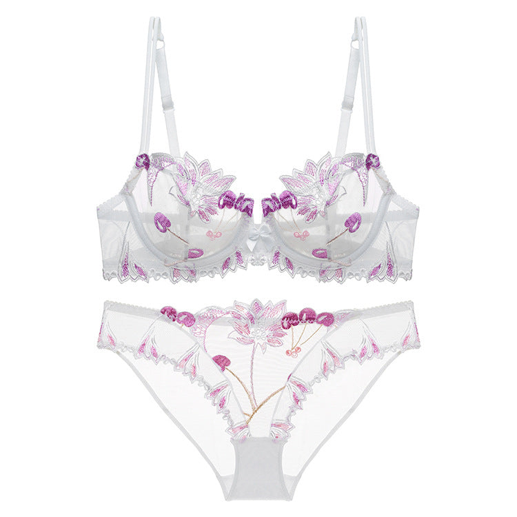 Komplet bielizny z koronką na specjalne okazje Mallaurie Multikolor