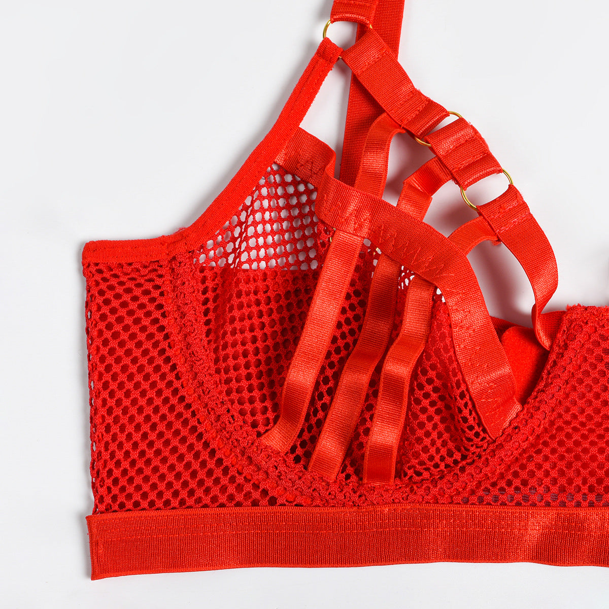 Komplet bielizny z pasem i podwiązkami elegancki design Palaghia