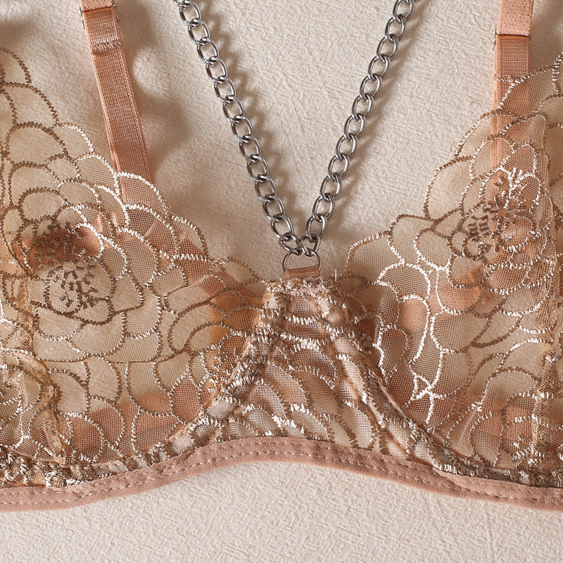 Zestaw bielizny koronkowej czteroczęściowy Margarida