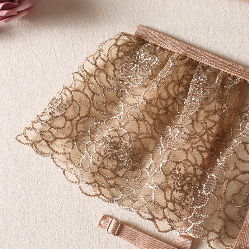 Zestaw bielizny koronkowej czteroczęściowy Margarida