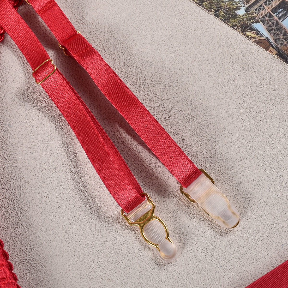 Zestaw bielizny z koronką elegancki i uwodzicielski Lefka