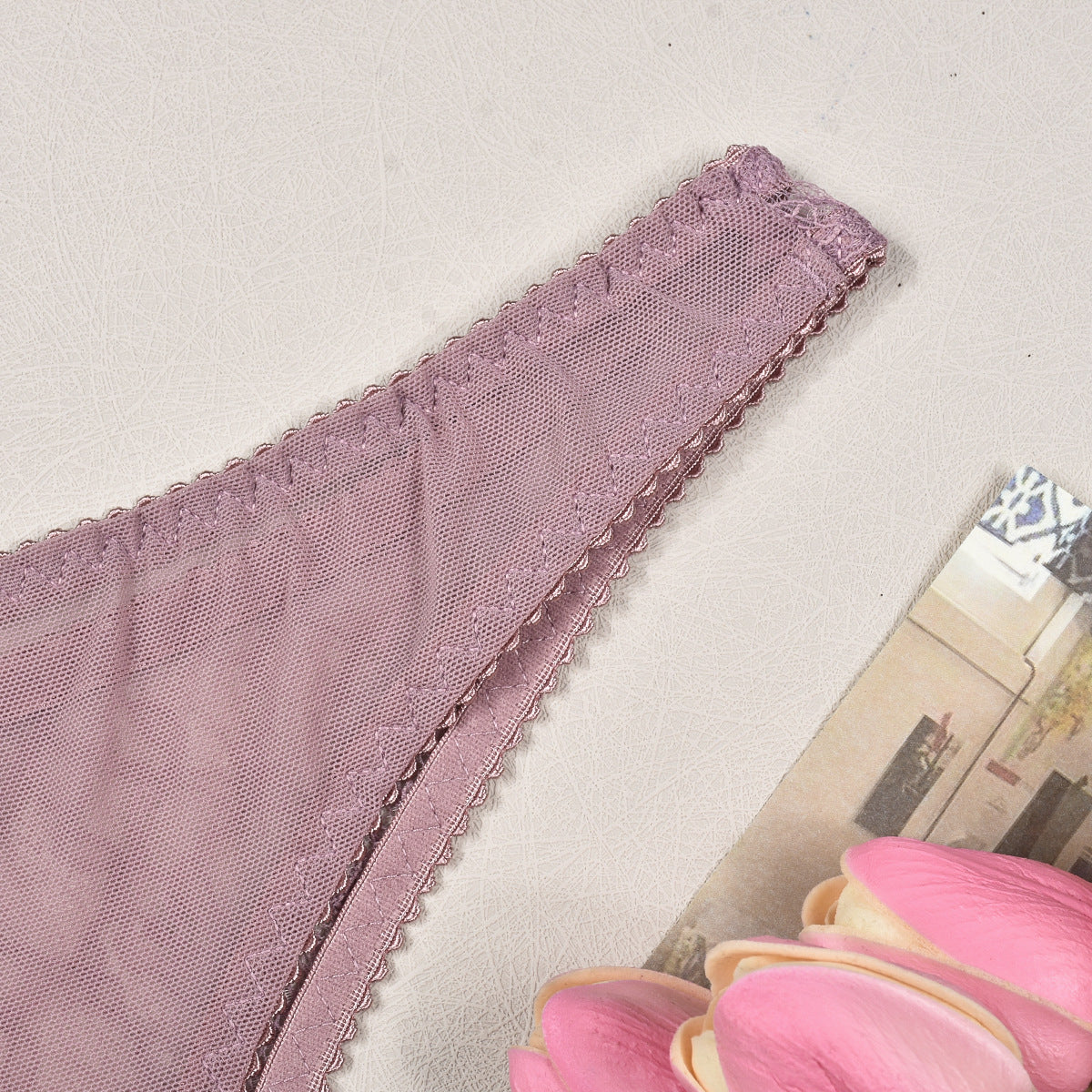 Zestaw bielizny z koronką elegancki i uwodzicielski Lefka