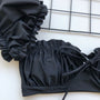 Bikini z rękawkiem na lato z trwałego materiału Saskia