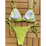 Bikini plażowe z regulowanymi ramiączkami Swaroop