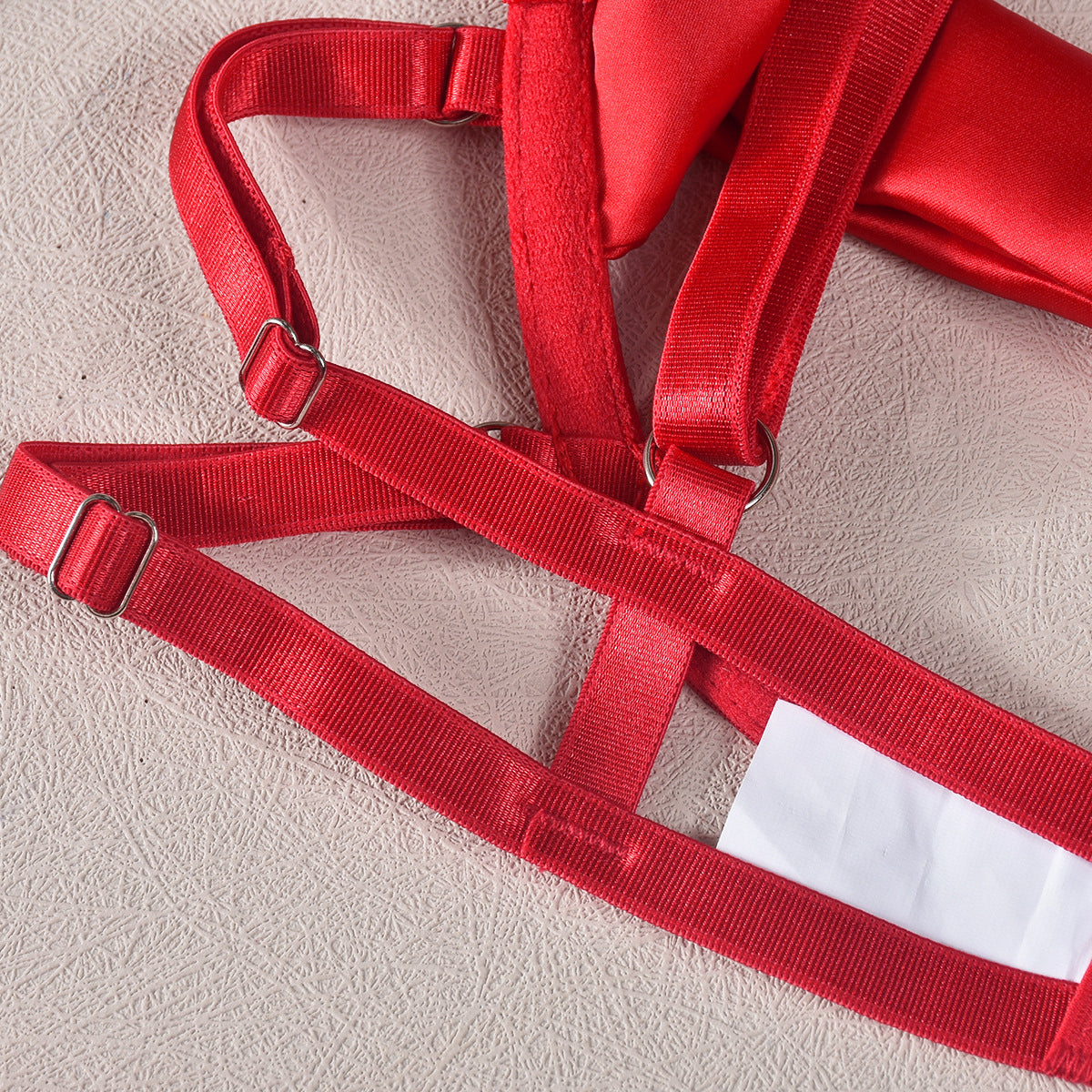 Komplet bielizny z kokardami i regulowanymi ramiączkami Chrysa