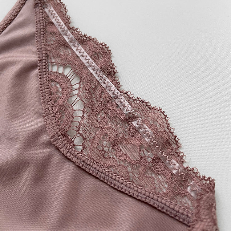 Majtki z koronką elastyczne do codziennego noszenia Romi