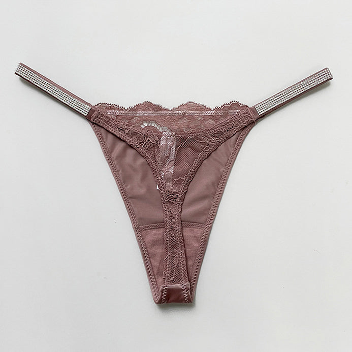 Majtki z koronką elastyczne do codziennego noszenia Romi