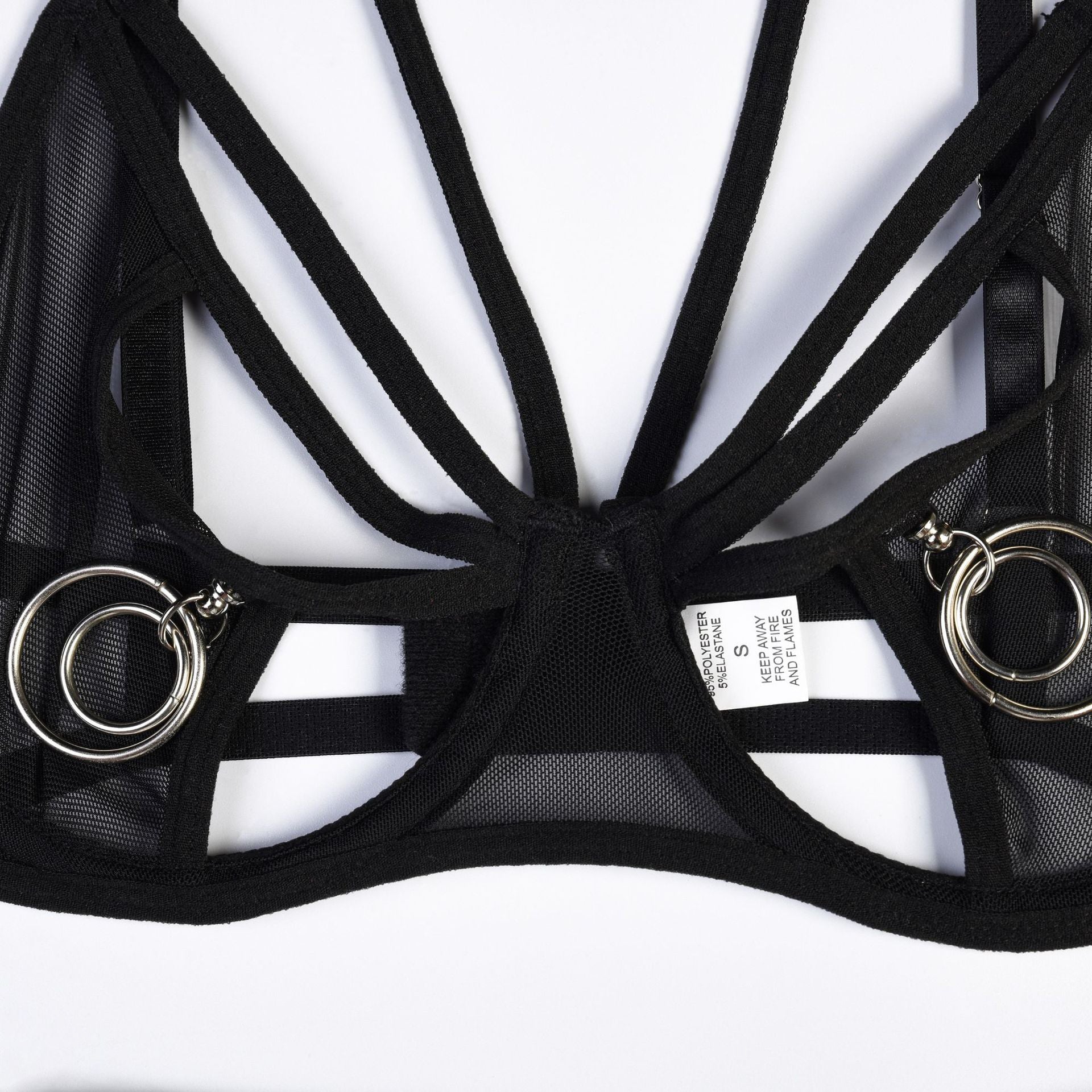 Komplet bielizny z wycięciami na romantyczne wieczory Alison